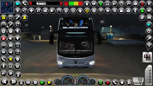 trò chơi lái xe buýt thành phố screenshot