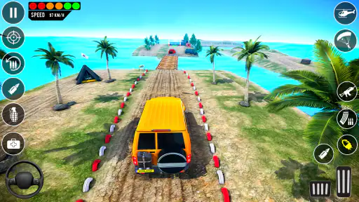 Trò chơi lái xe ô tô địa hình screenshot