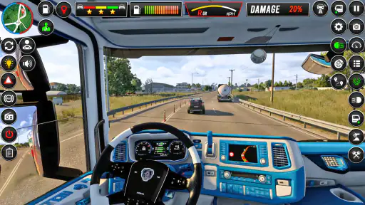 Trò chơi lái xe tải châu Âu 3d screenshot