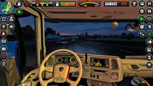 Trò chơi lái xe tải châu Âu 3d screenshot