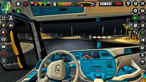 Trò chơi lái xe tải châu Âu 3d screenshot