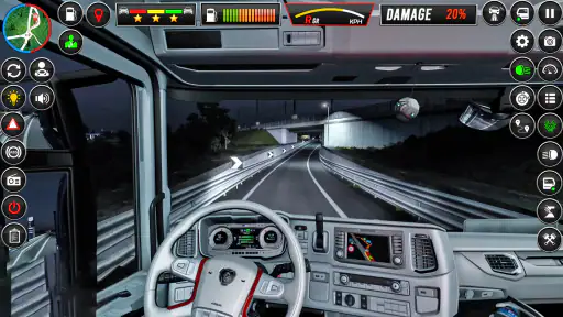 Trò chơi lái xe tải châu Âu 3d screenshot
