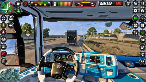 Trò chơi lái xe tải châu Âu 3d screenshot