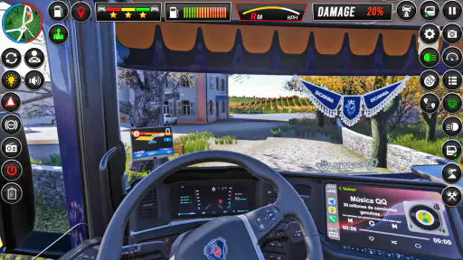Trò chơi lái xe tải châu Âu 3d screenshot