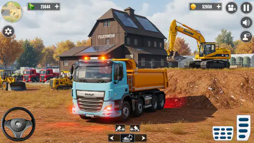trò chơi máy xúc jcb screenshot