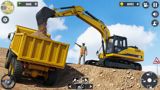 trò chơi máy xúc jcb screenshot