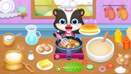 Trò Chơi Nấu Ăn Cho Trẻ Em screenshot