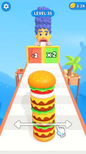 Trò chơi nấu burger screenshot