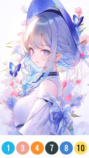 Trò chơi tô màu - Anime Color screenshot