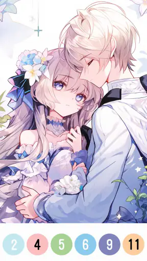 Trò chơi tô màu - Anime Color screenshot