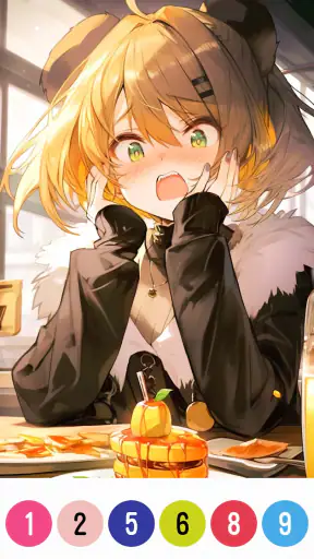 Trò chơi tô màu - Anime Color screenshot