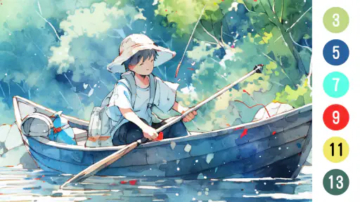 Trò chơi tô màu - Anime Color screenshot