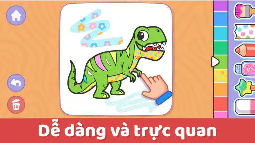Trò chơi tô màu cho trẻ nhỏ screenshot