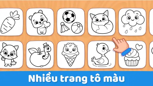 Trò chơi tô màu cho trẻ nhỏ screenshot