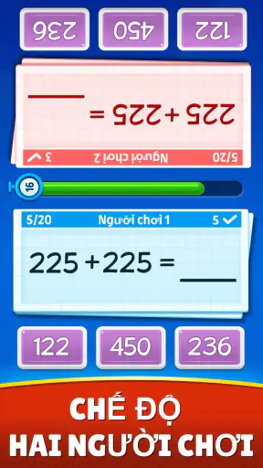 Trò chơi toán học (Tiếng Việt) screenshot