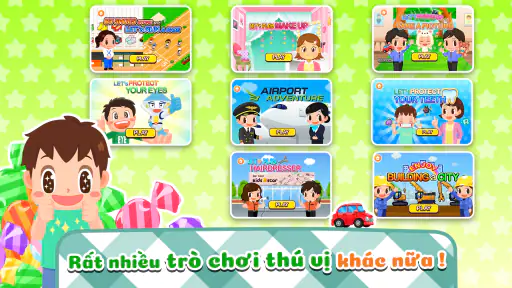 Trò chơi trẻ em Gokko World screenshot