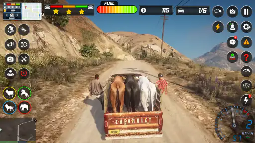 trò chơi vận chuyển động vật screenshot