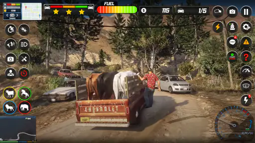 trò chơi vận chuyển động vật screenshot