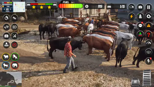 trò chơi vận chuyển động vật screenshot