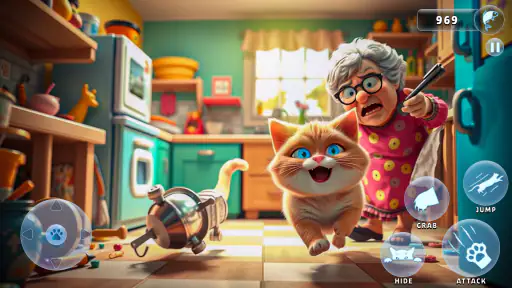 trò đùa của bà già mèo xấu screenshot