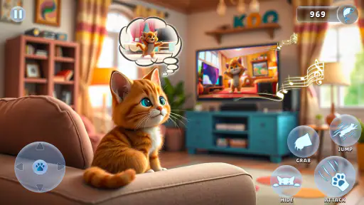 trò đùa của bà già mèo xấu screenshot