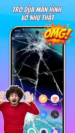 Trò Đùa Màn Hình Vỡ & Âm Thanh screenshot