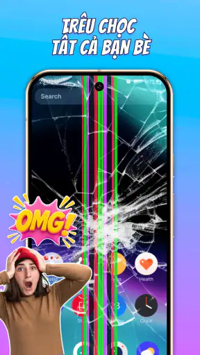 Trò Đùa Màn Hình Vỡ & Âm Thanh screenshot