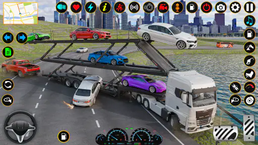 Truck Simulator: 3D Lái xe Tải screenshot