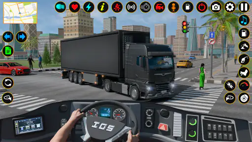 Truck Simulator: 3D Lái xe Tải screenshot