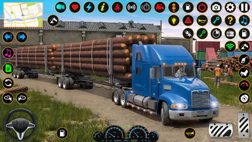 Truck Simulator: 3D Lái xe Tải screenshot