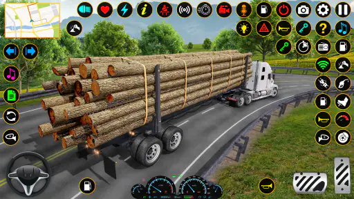 Truck Simulator: 3D Lái xe Tải screenshot