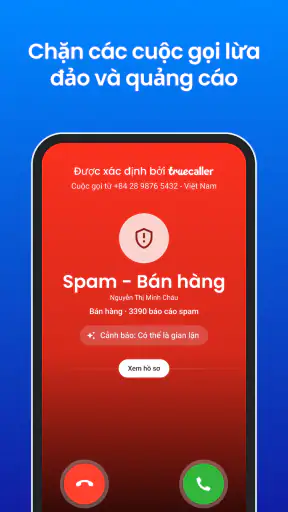 Truecaller ID Người gọi & spam screenshot