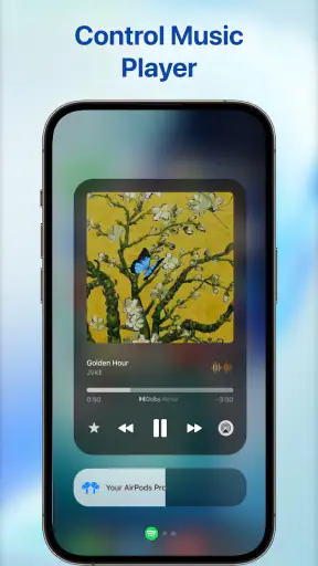 Trung tâm điều khiển iOS 26 screenshot