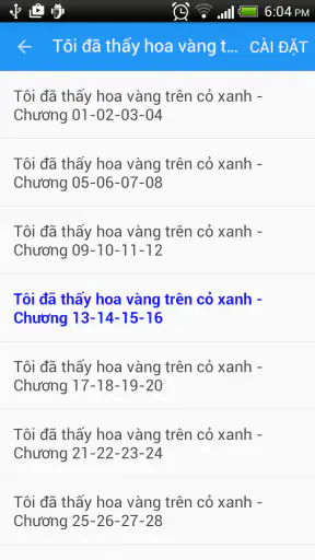 Truyện Nguyễn Nhật Ánh screenshot