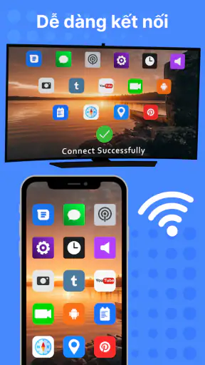 Truyền tới TV - Miracast screenshot
