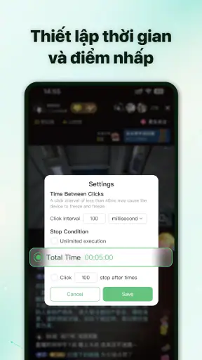 Tự động click- Auto Clicker AG screenshot