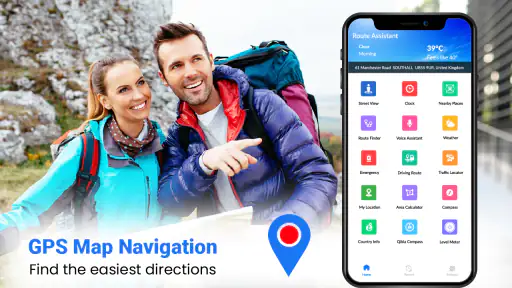 Tuyến đường Bản đồ dẫn đường screenshot