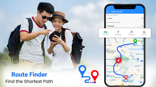 Tuyến đường Bản đồ dẫn đường screenshot