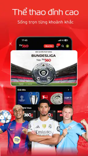 TV360 - Truyền hình trực tuyến screenshot