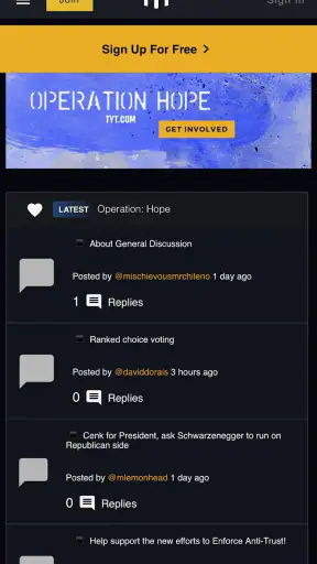 TYT - Home of Progressives screenshot