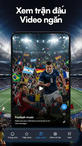 Tỷ số Bóng đá Trực tiếp screenshot
