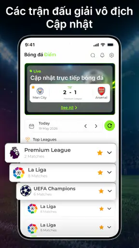 Tỷ số bóng đá: Trực tiếp bóng screenshot