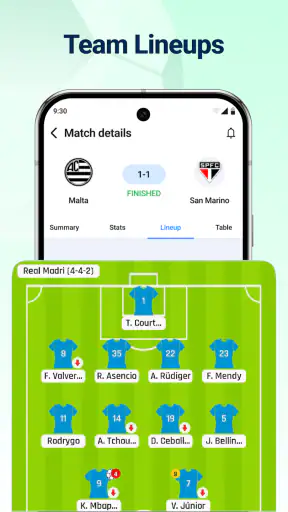 Tỷ Số Bóng Đá Trực Tuyến screenshot