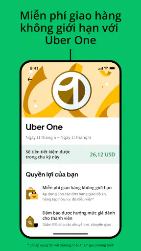 Uber Eats Ship đồ ăn rất nhanh screenshot