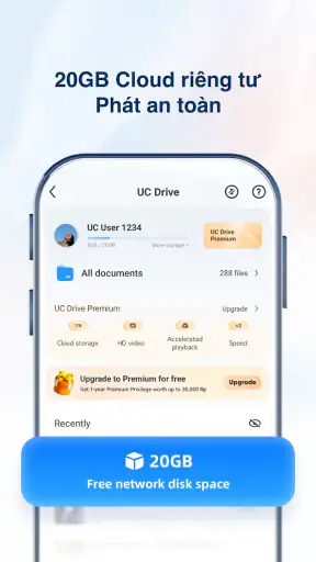UC Browser-Bảo mật, Riêng tư screenshot