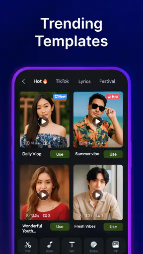 Ứng dụng biên tập video screenshot