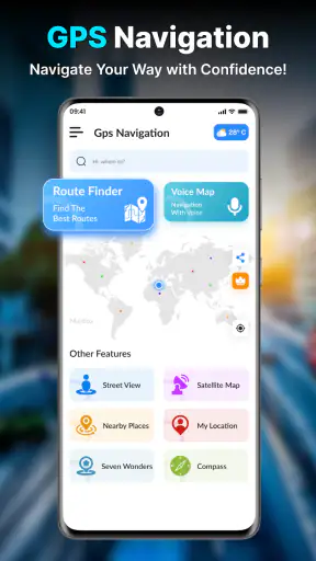 Ứng dụng dẫn đường GPS Maps screenshot