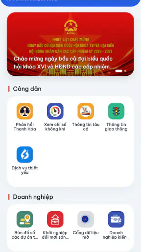 Ứng dụng số Thanh Hóa screenshot