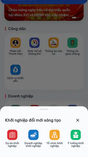 Ứng dụng số Thanh Hóa screenshot