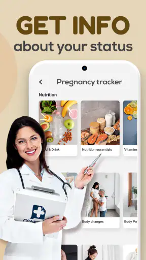Ứng dụng theo dõi thai kỳ screenshot
